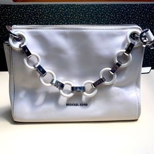 Michael Kors white purse